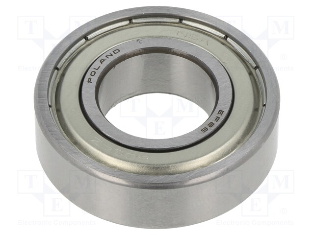 Bearing: ball; Øint: 20mm; Øout: 42mm; W: 12mm; bearing steel