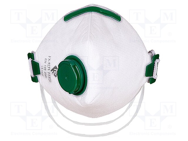 Folding cup mask; FFP2 NR D; with valve