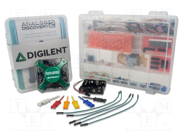 PC connected oscilloscope; Band: 30MHz; Channels: 2; 16kpts/ch