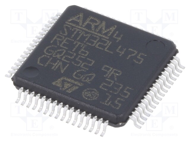 ARM microcontroller; Flash: 512kB; 80MHz; SRAM: 128kB; LQFP64