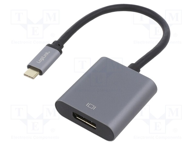 Adapter; DisplayPort 1.2,USB 3.2; gold-plated; 0.15m