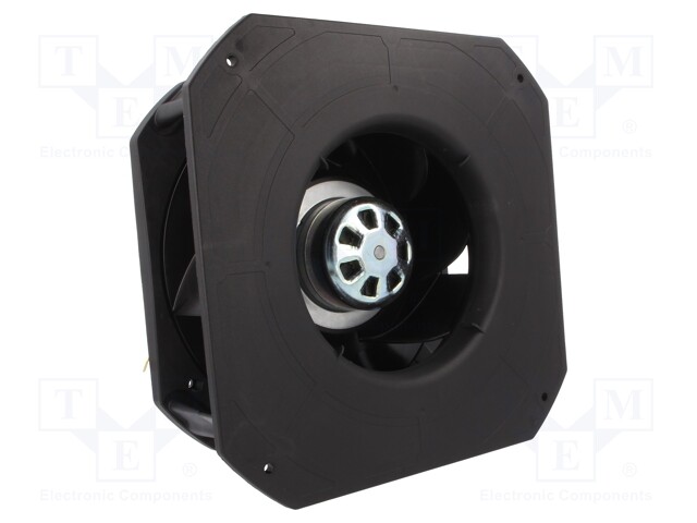 Fan: EC; radial; 230VAC; 270x270x131mm; 705m3/h; ball bearing; IP54