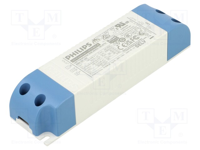 Power supply: transformer type; LED; 20W; 24VDC; 100÷830mA; IP20