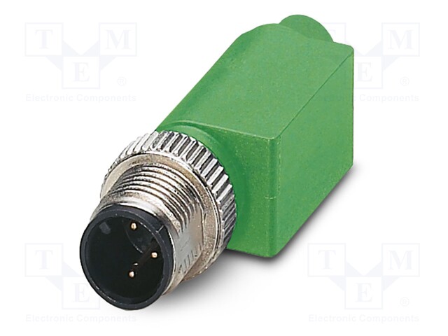 Adapter; PIN: 3; straight; 60VAC; 4A; -25÷90°C; 60VDC