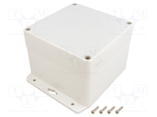 Enclosure: multipurpose; X: 120mm; Y: 120mm; Z: 90mm; polycarbonate