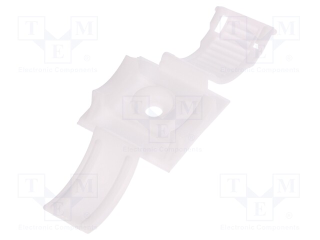 Screw mounted clamp; ØBundle : 4.8÷17.5mm; polypropylene; UL94HB