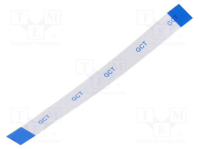 FFC cable; Cores: 12; Cable ph: 0.5mm; contacts on the same side