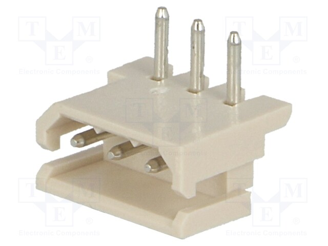 Socket; wire-board; male; SPOX; 2.5mm; PIN: 3; THT; 3A; tinned; 250V