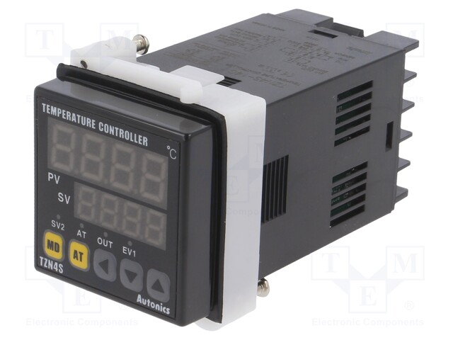 Module: regulator; temperature; analogue; OUT 2: SPST-NO; on panel