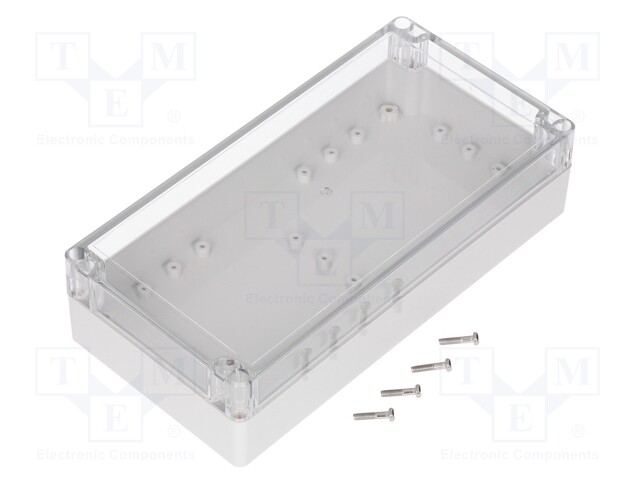 Enclosure: multipurpose; X: 120mm; Y: 240mm; Z: 60mm; polycarbonate