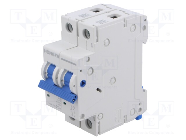 Circuit breaker; 230/400VAC; Inom: 10A; Poles: 3+N; Charact: C; 10kA