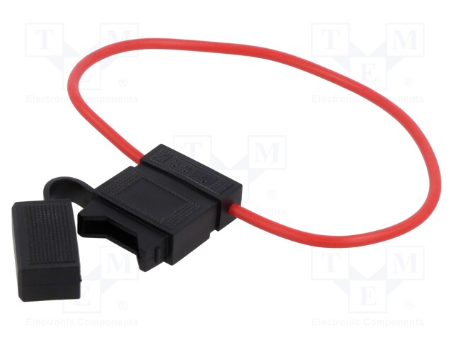 Fuse acces: fuse holder; 15A; Leads: cables; -40÷85°C; 58V