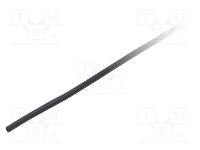 Insulating tube; Mat: PVC; black; 2.69mm