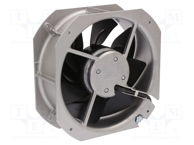 Fan: AC; axial; 230VAC; 225x225x80mm; 935m3/h; ball bearing; IP44