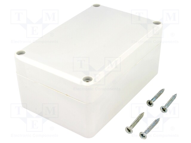 Enclosure: multipurpose; X: 78mm; Y: 118mm; Z: 54mm; polystyrene