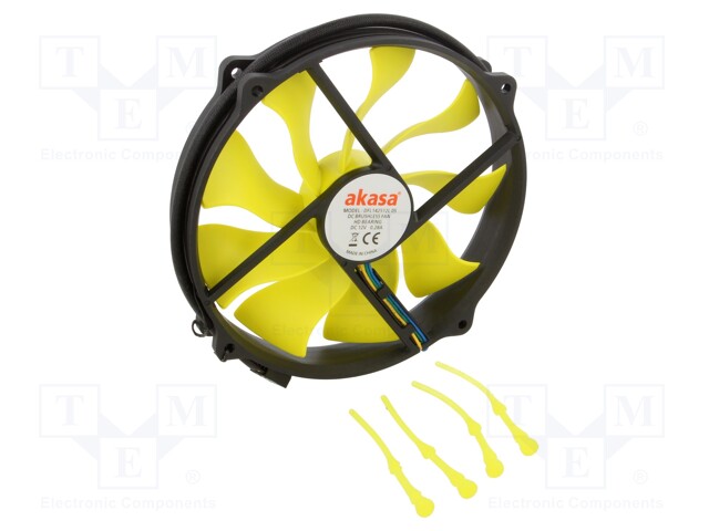 Fan: DC; axial