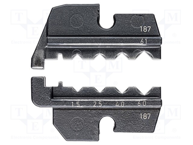 Crimping jaws; Application: KNP.9743