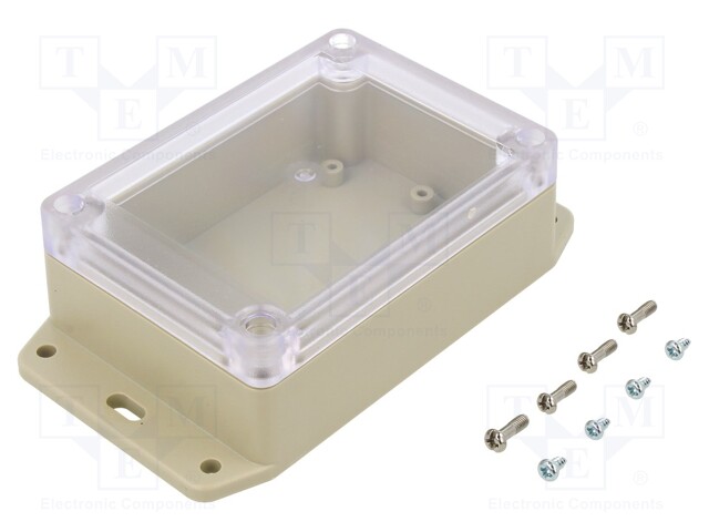 Enclosure: multipurpose; X: 75mm; Y: 105mm; Z: 40mm; Ritec; ABS; IP65