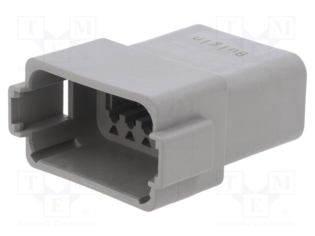 Connector: wire-wire; PX0; plug; male; PIN: 12; IP68; Locking: latch