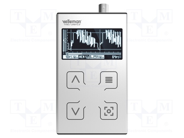 Handheld oscilloscope; 10MHz; LED; Channels: 1; 40Msps; 100V