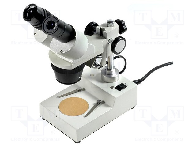 Stereoscopic microscopes; Mag: x20÷x40; 2.47kg; Plug: EU; 45°