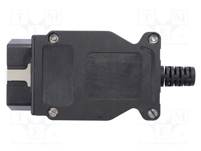 Diagnostic OBD II; black; 10A; Insulation: polyamide; -40÷85°C