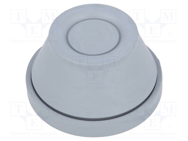 Grommet; Ømount.hole: 48mm; Panel thick: 1÷4mm; L: 32mm; Mat: rubber