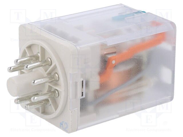 Relay: electromagnetic; DPDT; Ucoil: 110VDC; 10A; max.250VAC; 83g