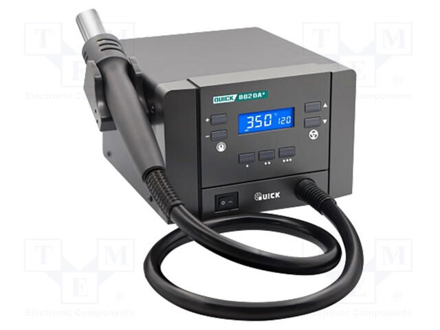 Hot air soldering station; digital,with push-buttons; 1000W