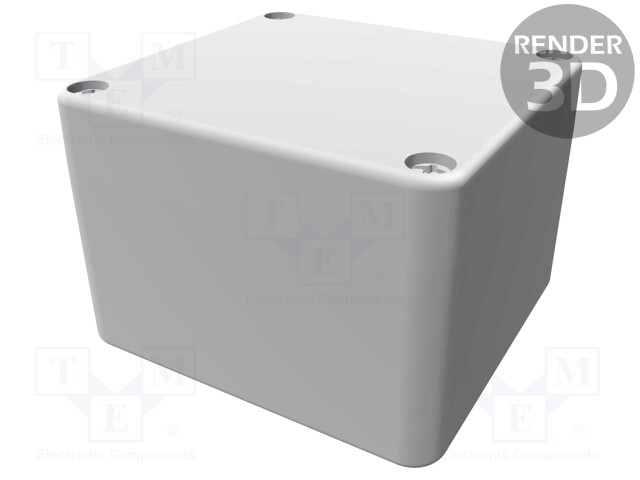 Enclosure: multipurpose; X: 75mm; Y: 80mm; Z: 55mm; 1590ZGRP; grey