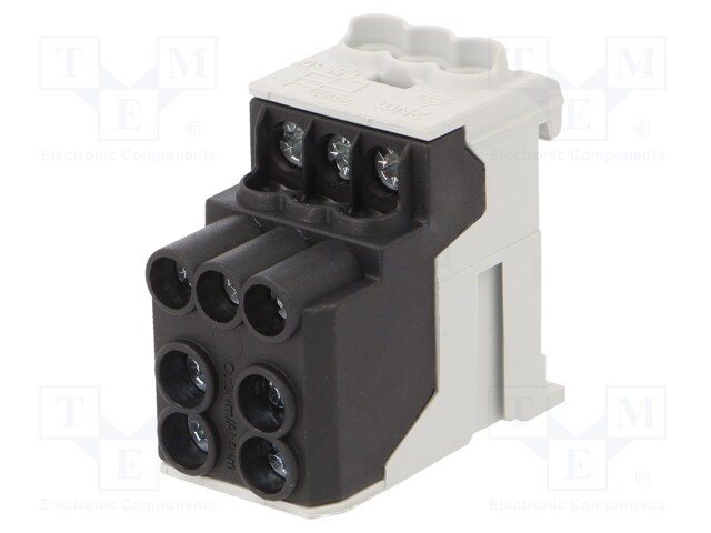 Splice terminal: distribution block; 10mm2,25mm2; ways: 1; black