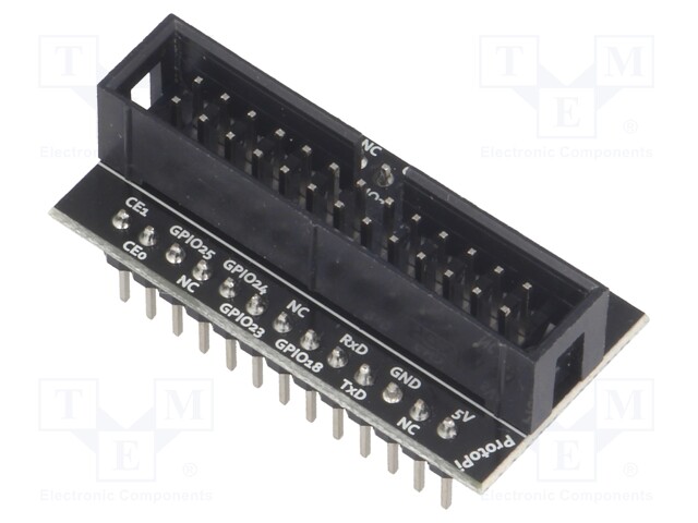 Module: adapter; IDC26,pin strips; Application: Raspberry Pi