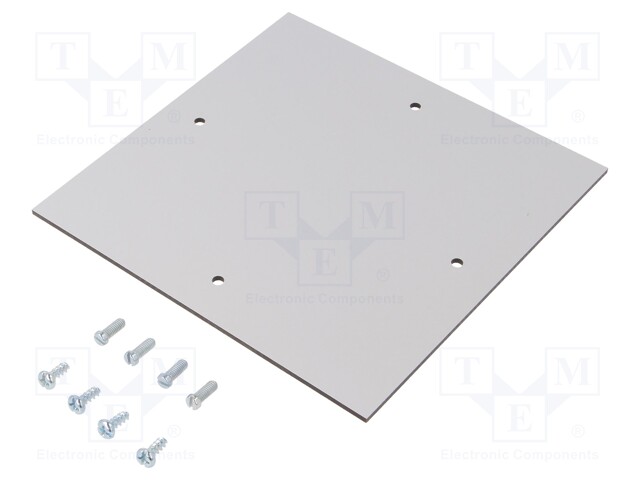 Mounting plate; hard paper; W: 150mm; H: 2.5mm; L: 150mm; TK-PC-1818