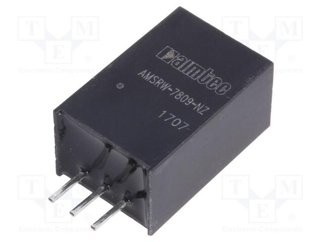 Converter: DC/DC; 4.5W; Uin: 14÷72V; Uout: 9VDC; Iout: 500mA; SIP3