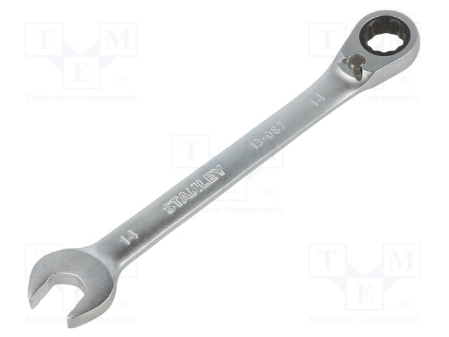 Wrench; combination spanner,with ratchet; 14mm; FATMAX®