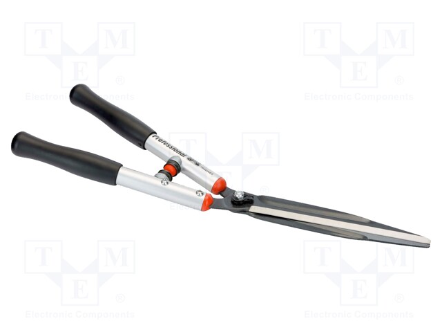 Cutters; L: 500mm; for hedge; Blade length: 180mm; Material: steel