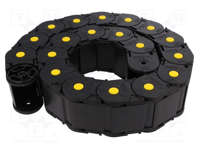 Cable chain; Series: Protection; Bend.rad: 100mm; L: 1000mm