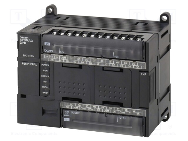 Module: PLC programmable controller; 24VDC; OUT: 12; IN: 18