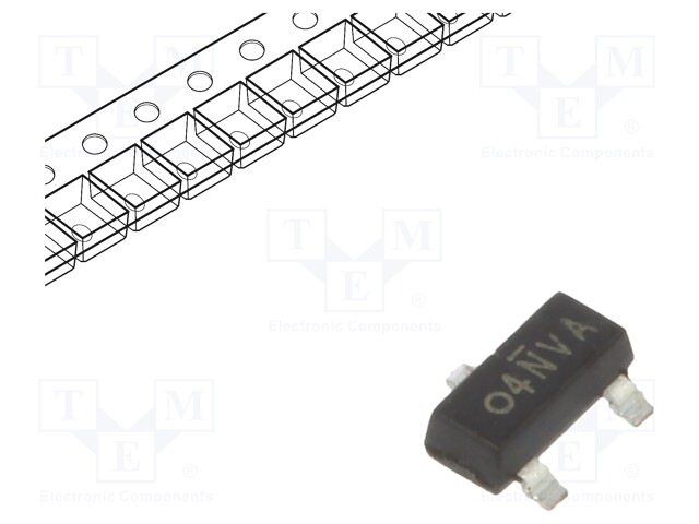 Transistor: P-MOSFET; unipolar; -12V; -5.2A; Idm: -20A; 1.1W; SOT23