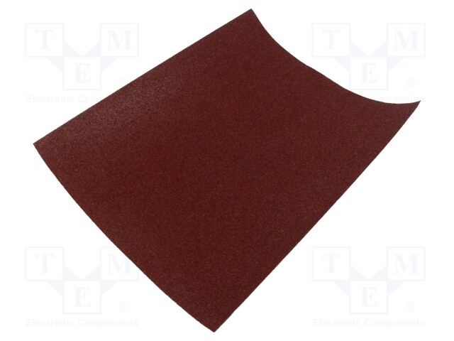 Cleaning cloth: sandpaper; Granularity: 80; 230x280mm