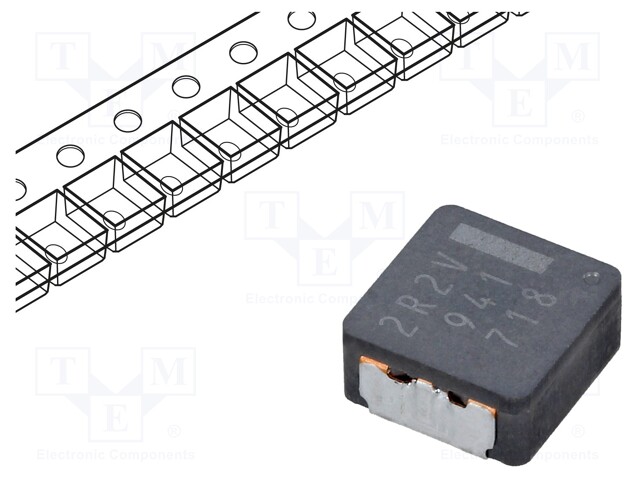 Inductor: wire; SMD; 2.2uH; 9.8A; 8.5mΩ; 8.5x8x4mm; ±20%; -55÷155°C