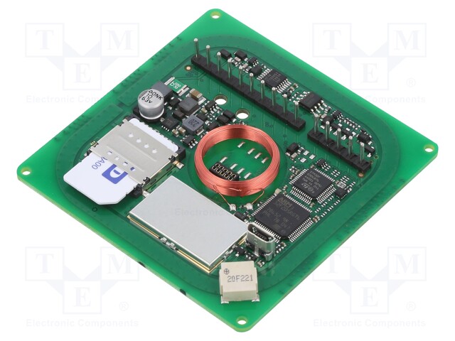 RFID reader; OSDP; 73x73x25.4mm; GPIO,RS485,USB,WIEGAND; 9÷30V