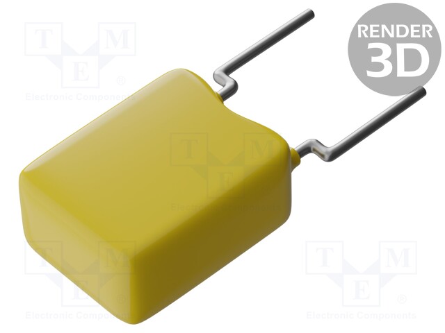 Multilayer Ceramic Capacitor, 3900 pF, 100 V, Goldmax, 300 Series, ± 5%, Radial Leaded, C0G / NP0