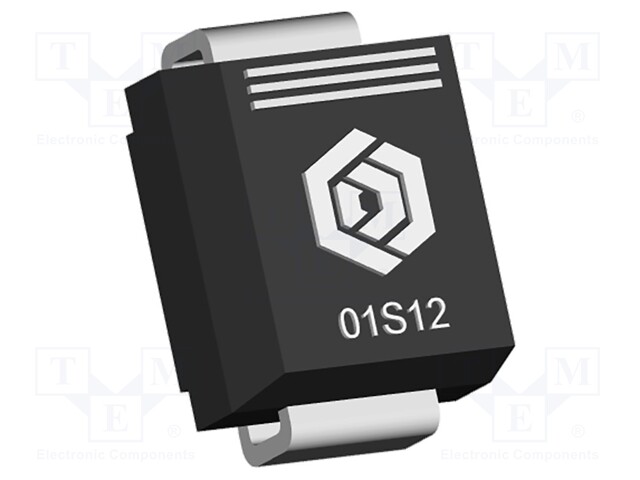 Diode: Schottky rectifying; SiC; SMD; 1.2kV; 1A; DO214