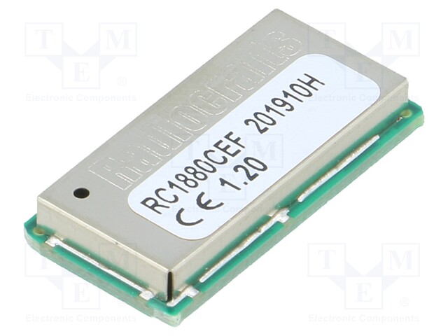 Module: RF; SPI,UART; -110dBm; 1.8÷3.8VDC; 14dBm; Mounting: SMD