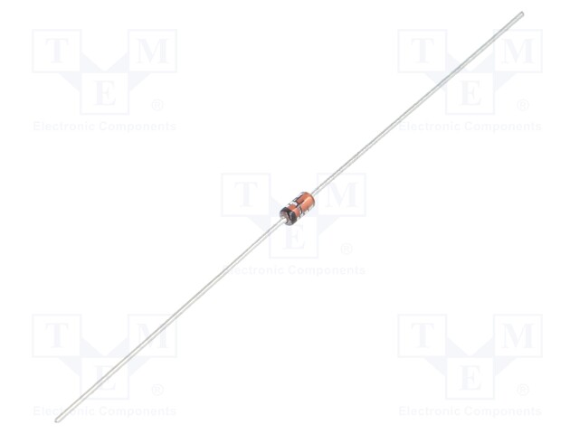 Diode: Zener; 0.5W; 14V; DO35; single diode; 100nA