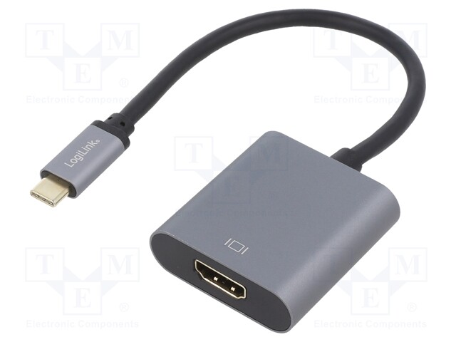 Adapter; HDCP,HDMI 2.0,USB 3.2; HDMI socket,USB C plug; 0.15m