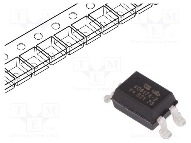 Optocoupler; SMD; Channels: 1; Out: transistor; Uinsul: 5.3kV