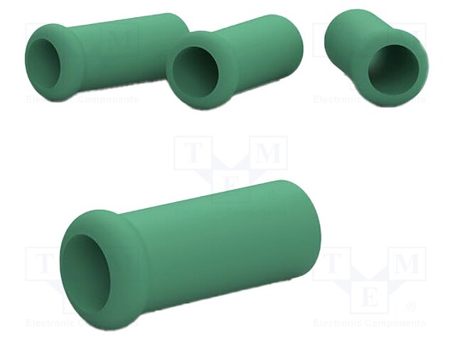 Grip; for  soldering iron; 4pcs; rubber; green