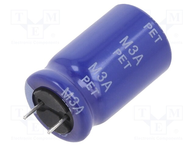 Capacitor: electrolytic; THT; 2200uF; 25VDC; Ø12.5x20mm; ±20%